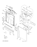 Escutcheon & door assembly