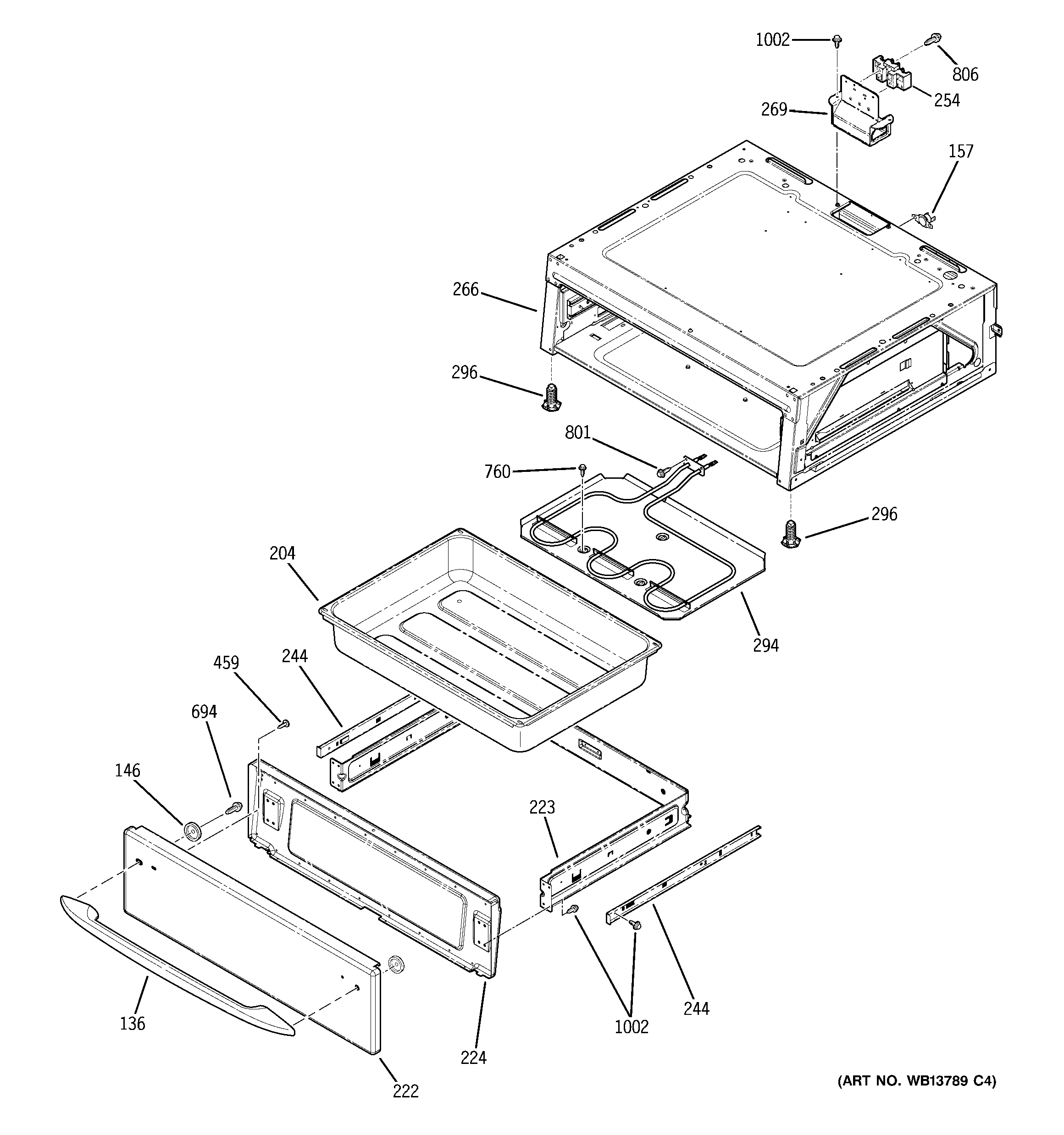 Warming drawer