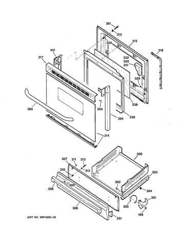 Door & drawer parts