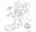 GE JBP35SK2SS body parts diagram