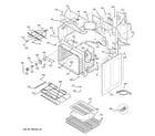 GE JCBP84BK2BB body parts diagram