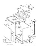 Cabinet, cover & front panel