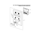 GE JT965SK3SS microwave control panel diagram