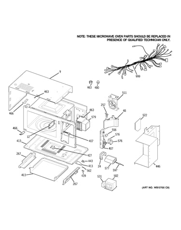 Microwave body parts