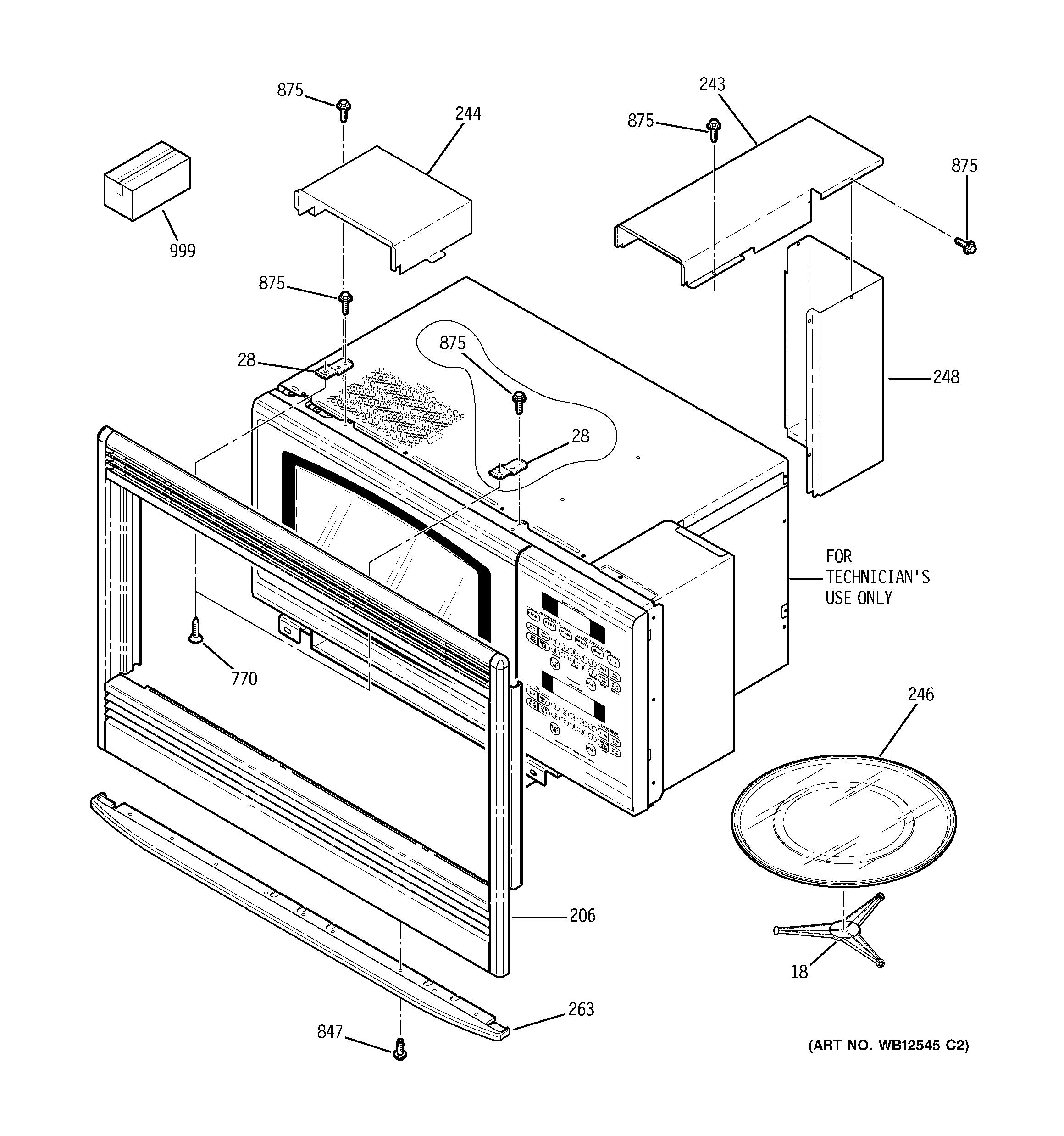 MICROWAVE ENCLOSURE