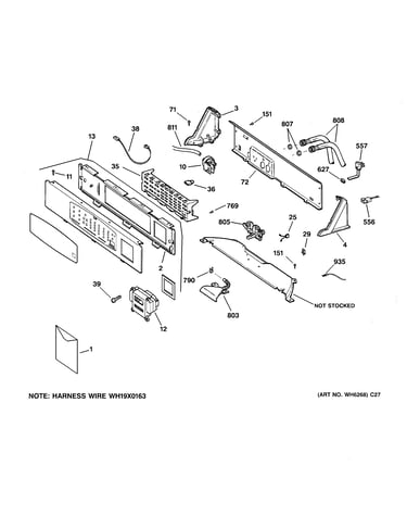 Controls & backsplash