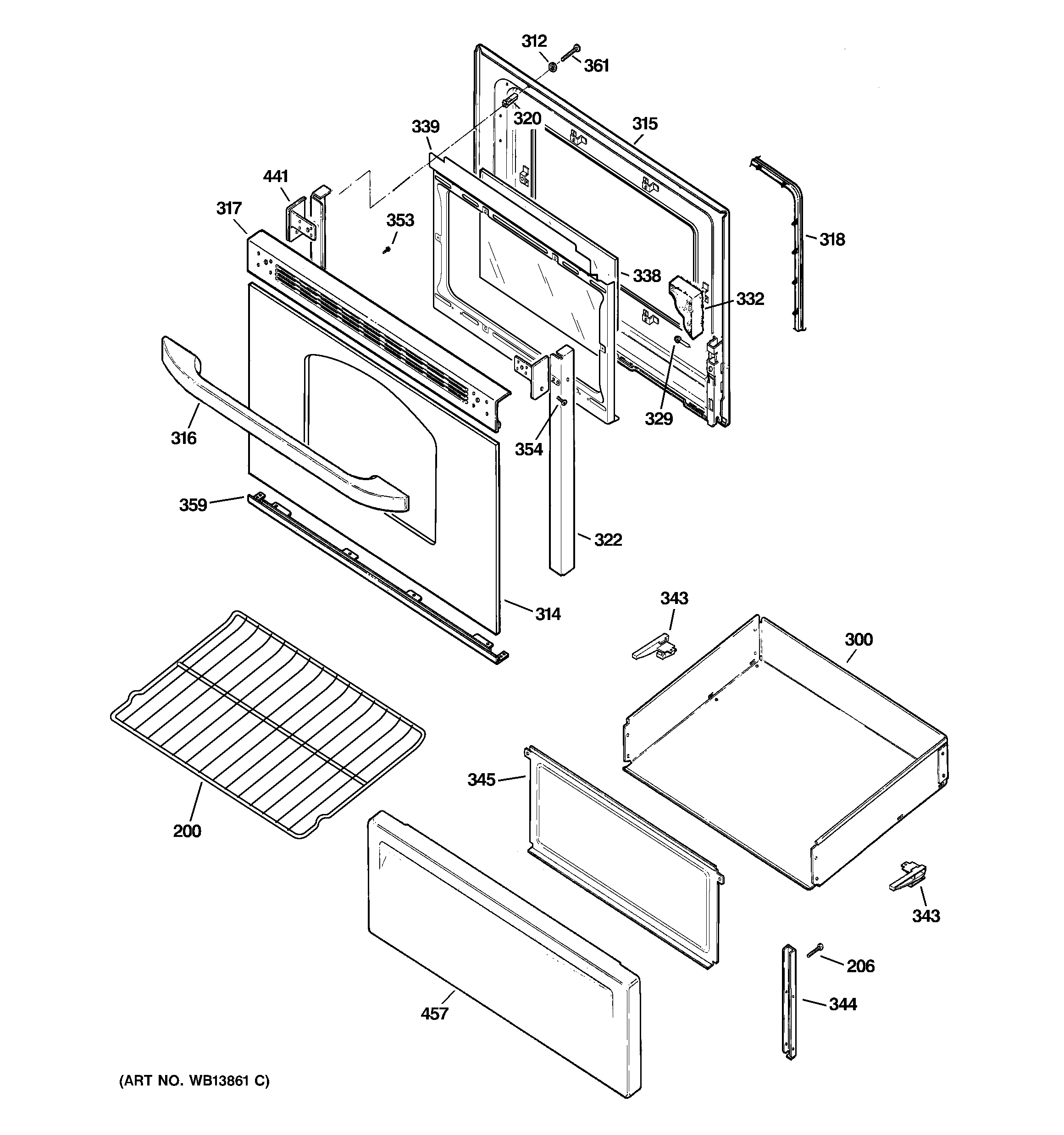 Door & drawer parts