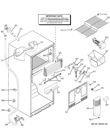 Freezer section