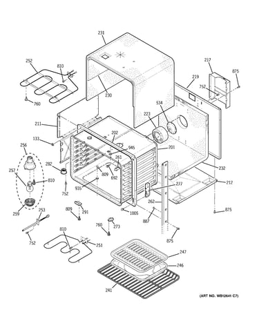 Upper oven