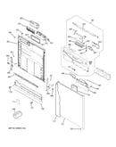 Escutcheon & door assembly