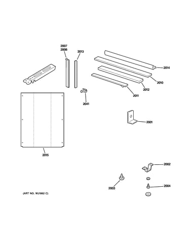Mounting parts & frame
