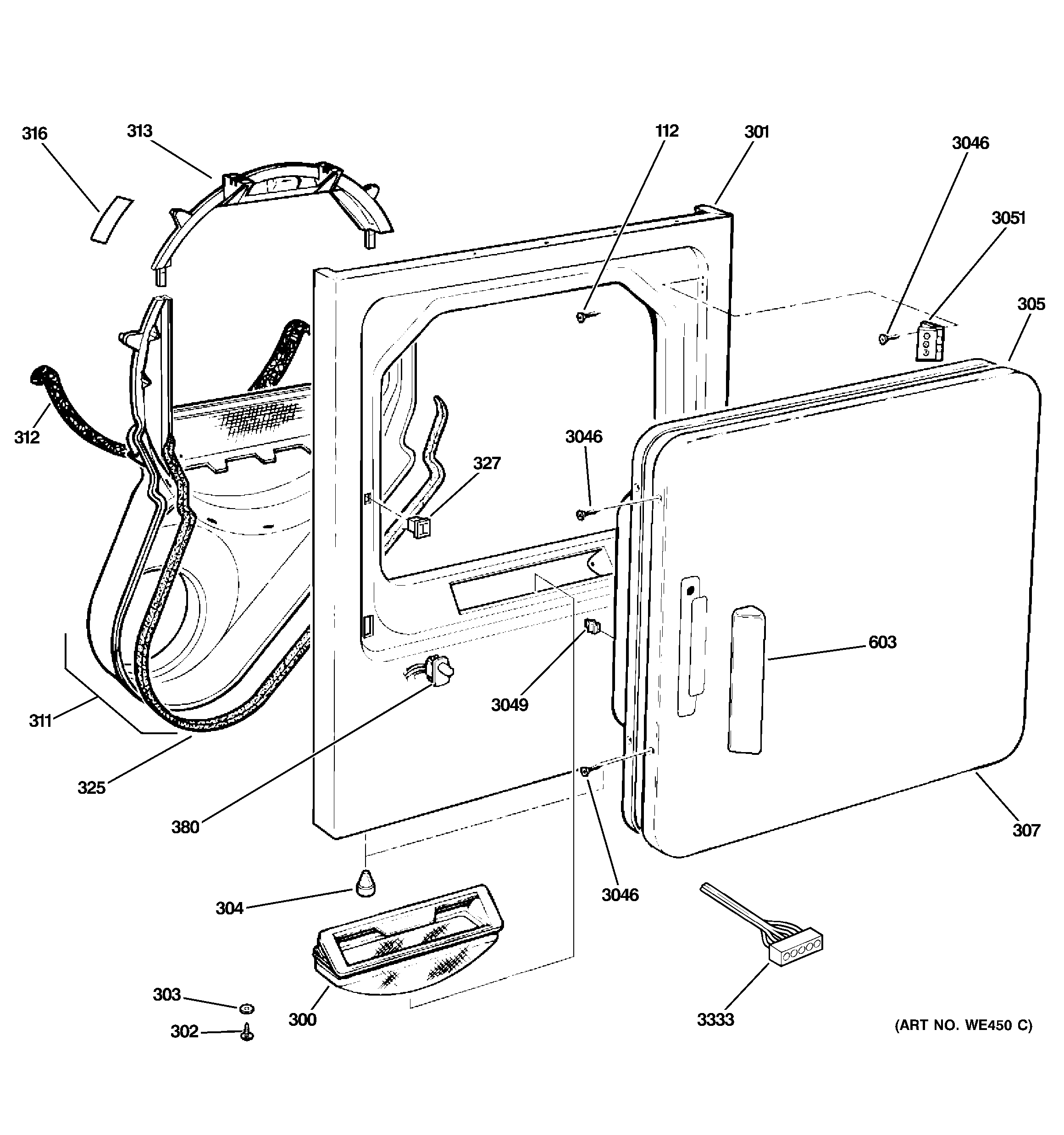 FRONT PANEL & DOOR