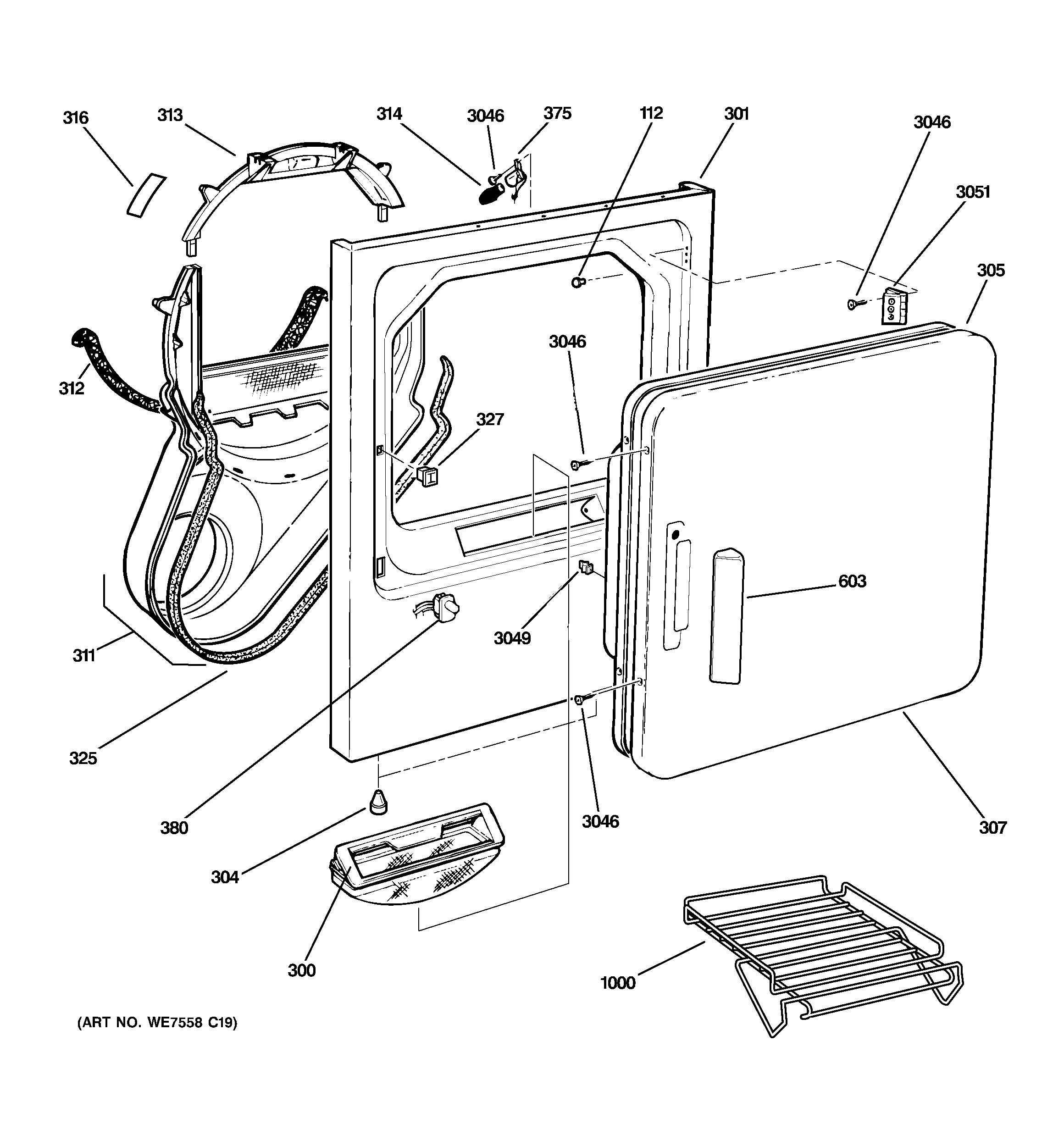 FRONT PANEL & DOOR