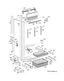 Freezer section, trim & components