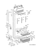 Freezer section, trim & components