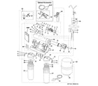GE GXRM10GBL filter assembly diagram
