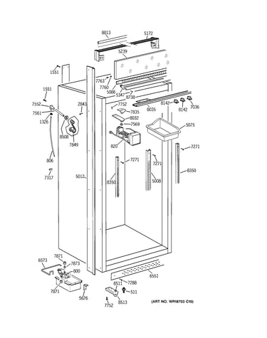 Cabinet parts (2)