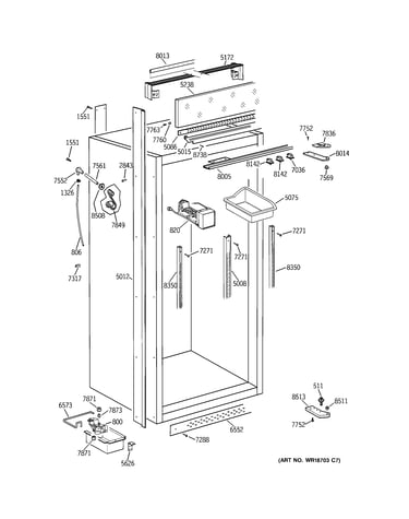 Cabinet parts (2)