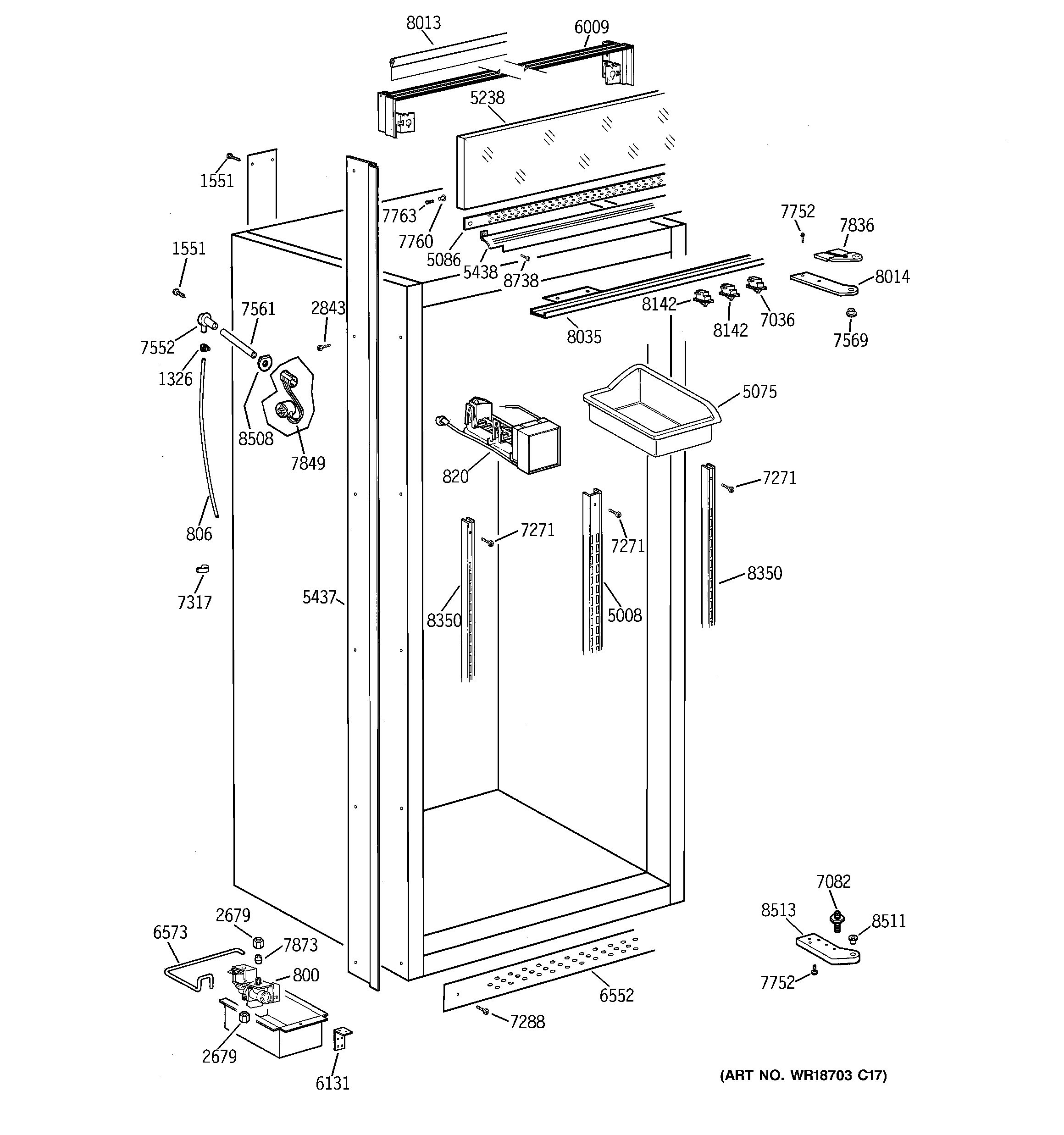 Cabinet parts (2)