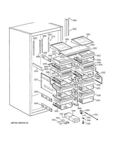 Shelves & drawers