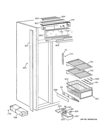Freezer shelves