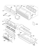 Grille, heater & base pan parts