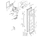 GE GSS20IETAWW freezer door diagram