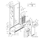 GE GSS22IBTACC freezer section diagram