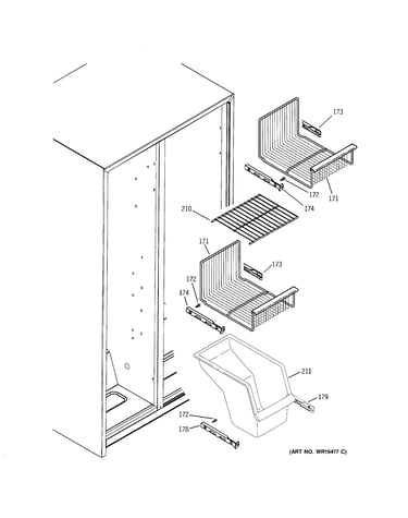 Freezer shelves
