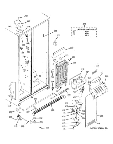 Freezer section