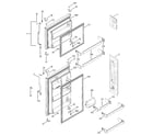 GE DTH18ZBSBRWW doors diagram