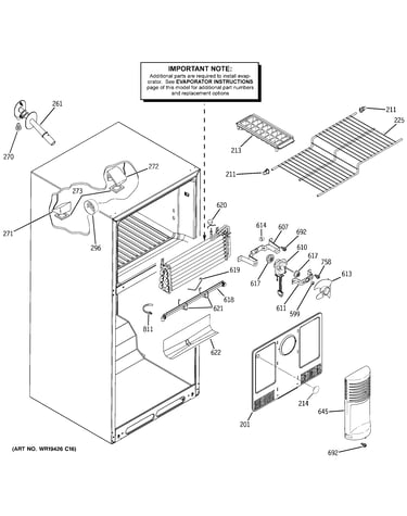 Freezer section