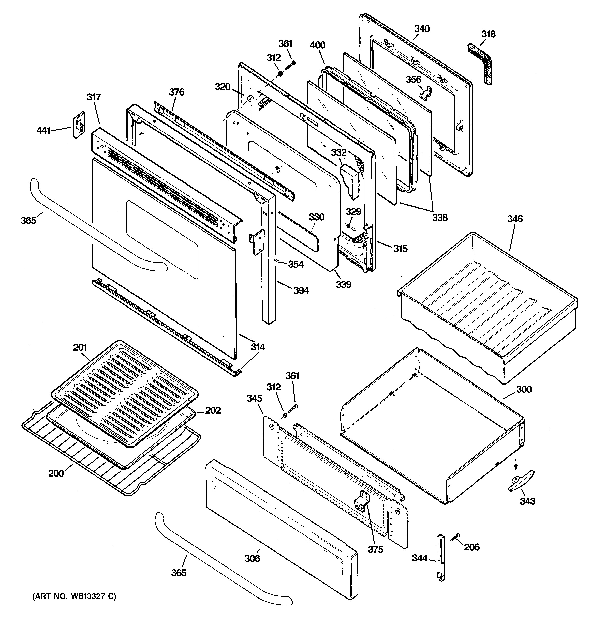 Door & drawer parts
