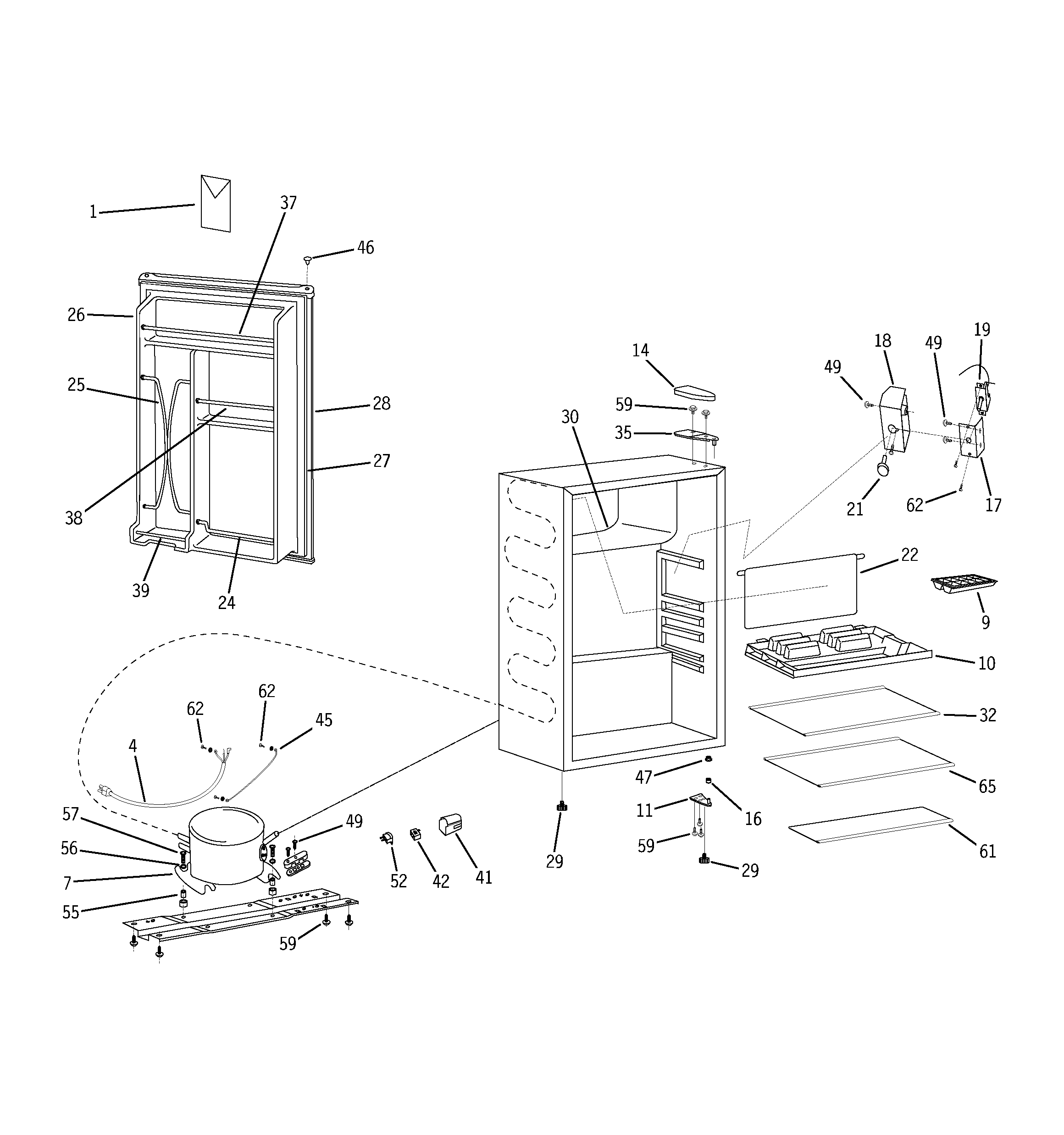 Refrigerator parts