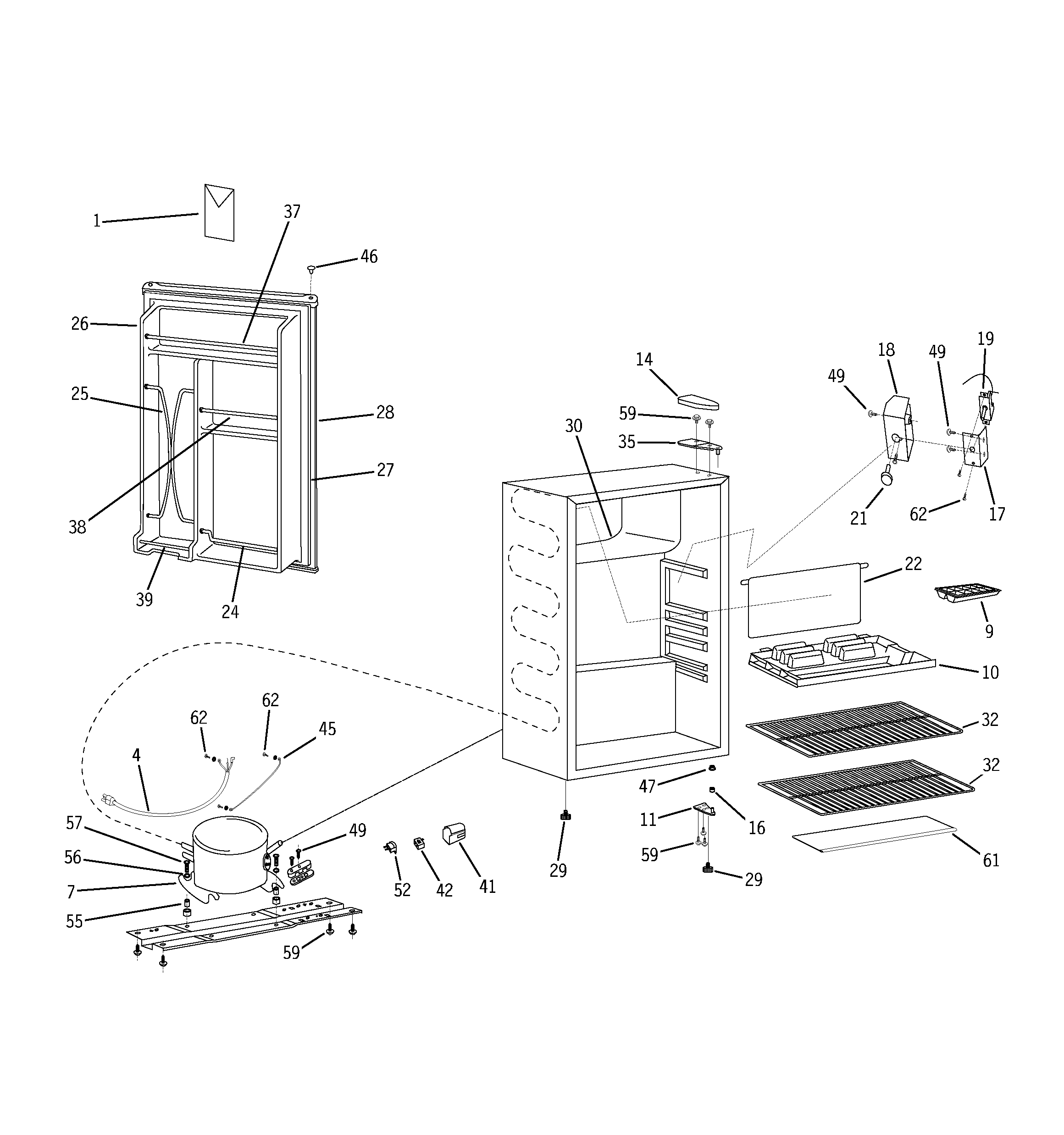 REFRIGERATOR PARTS