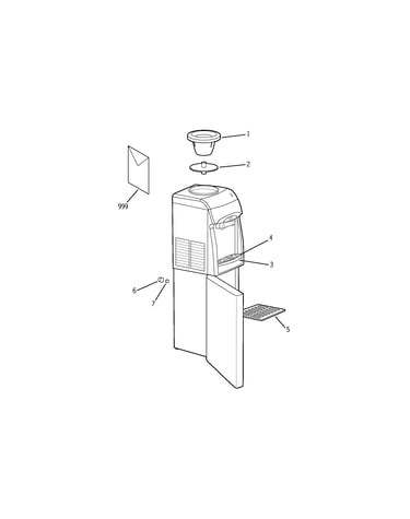 Hot & cold water dispenser
