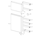 GE GTR11AAPARWW doors diagram