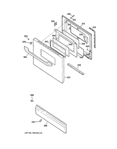 Door & drawer parts