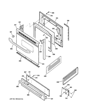 Door & drawer parts