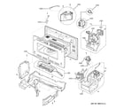 GE ZSC2000FBB02 interior parts (1) diagram