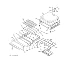 GE JB968SL1SS warming drawer diagram