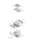 Freezer shelves