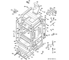 GE JGB905SEF3SS body parts diagram