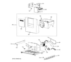 GE PSB42LGRBBV ice maker & dispenser diagram