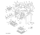 GE JCBP85SK3SS body parts diagram