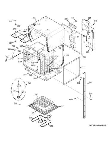 Upper oven