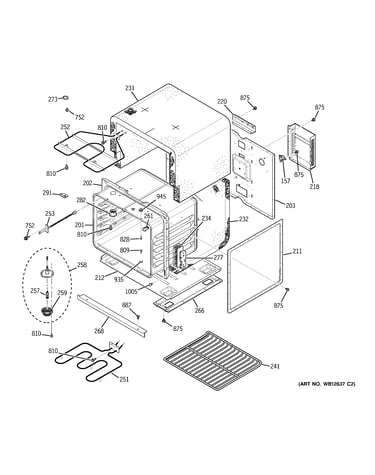 Lower oven