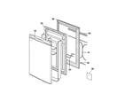 GE WMR04BAPABB door diagram