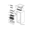 GE WMR04BAPABB cabinet diagram