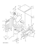 Dryer cabinet & motor
